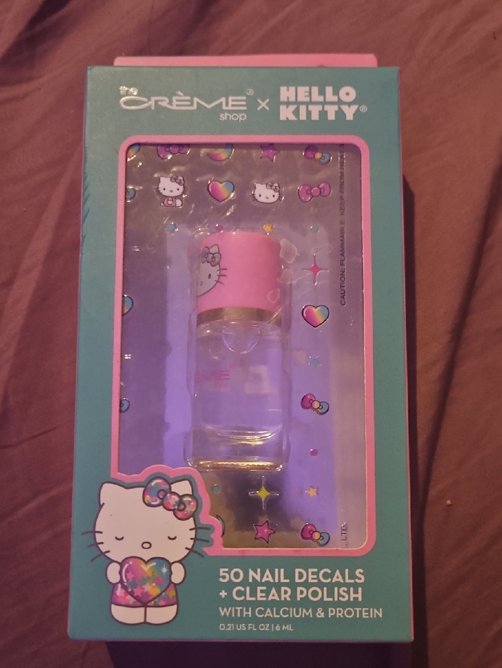 BNIB Hello Kitty Nail Decals Kit
